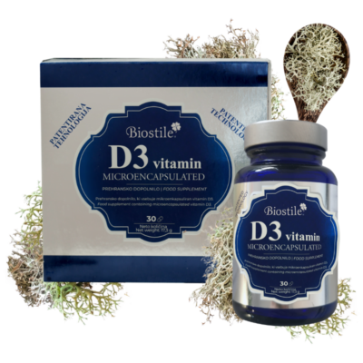 Biostile Vitamin D3 Microencapsulated 